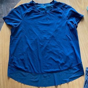 Lululemon split back short sleeve